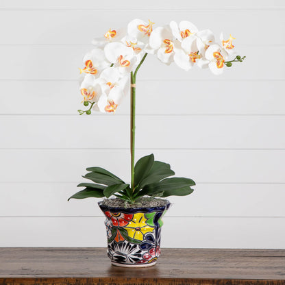 💌 Gift-Worthy | Bright Orchid Vintage Elegance | Timeless Artificial Arrangement