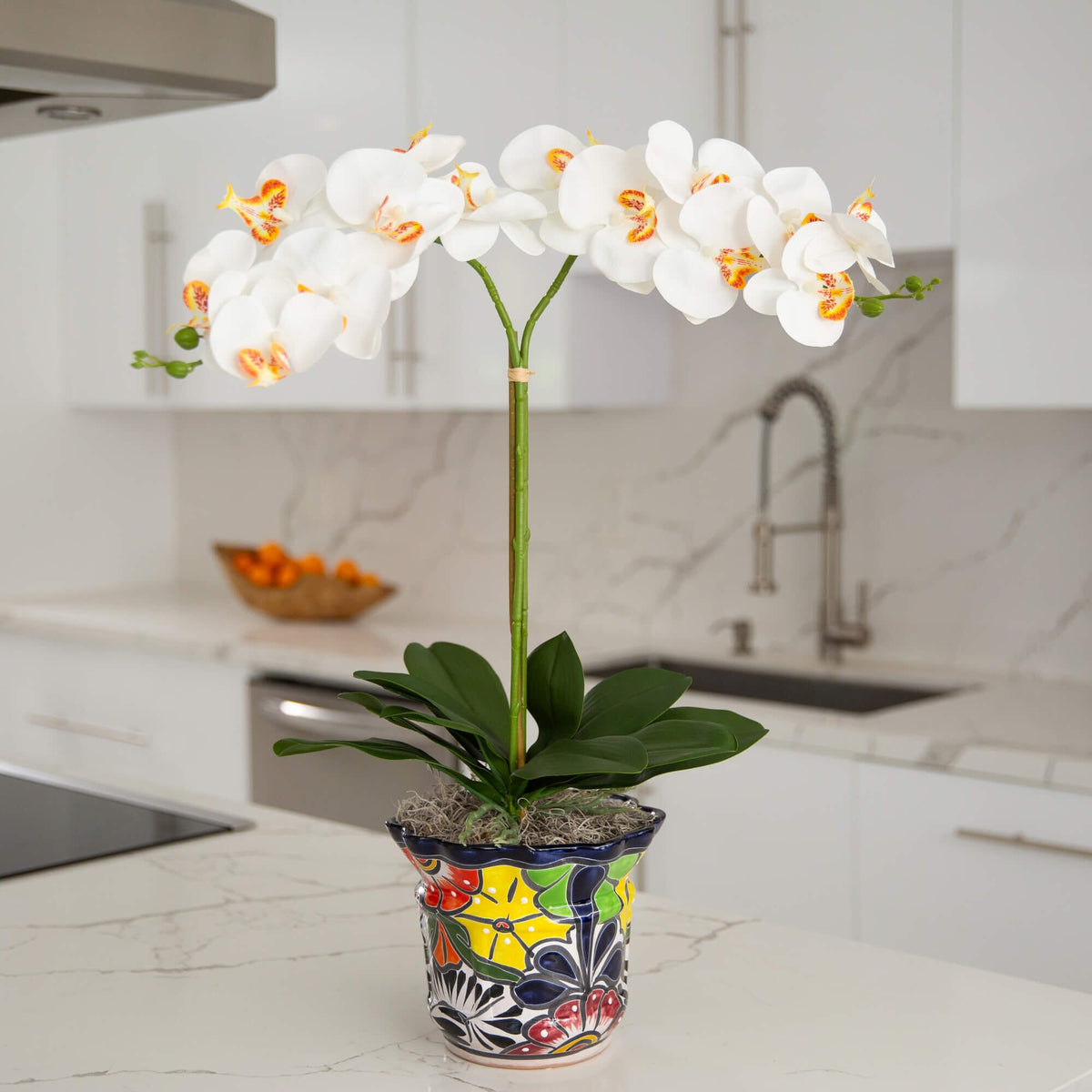 💌 Gift-Worthy | Bright Orchid Vintage Elegance | Timeless Artificial Arrangement