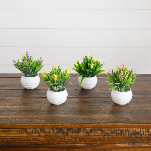🦋 Gift-Worthy | Classic Lavender Bloom Display | Timeless Artificial Arrangement