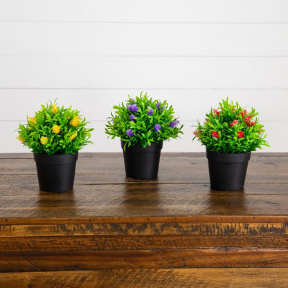 🌷 Gift-Worthy | Graceful Floral Garden Display | Timeless Artificial Arrangement