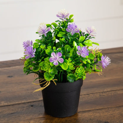 🌼 Gift-Worthy | Charming Floral Tabletop Charm | Timeless Artificial Arrangement