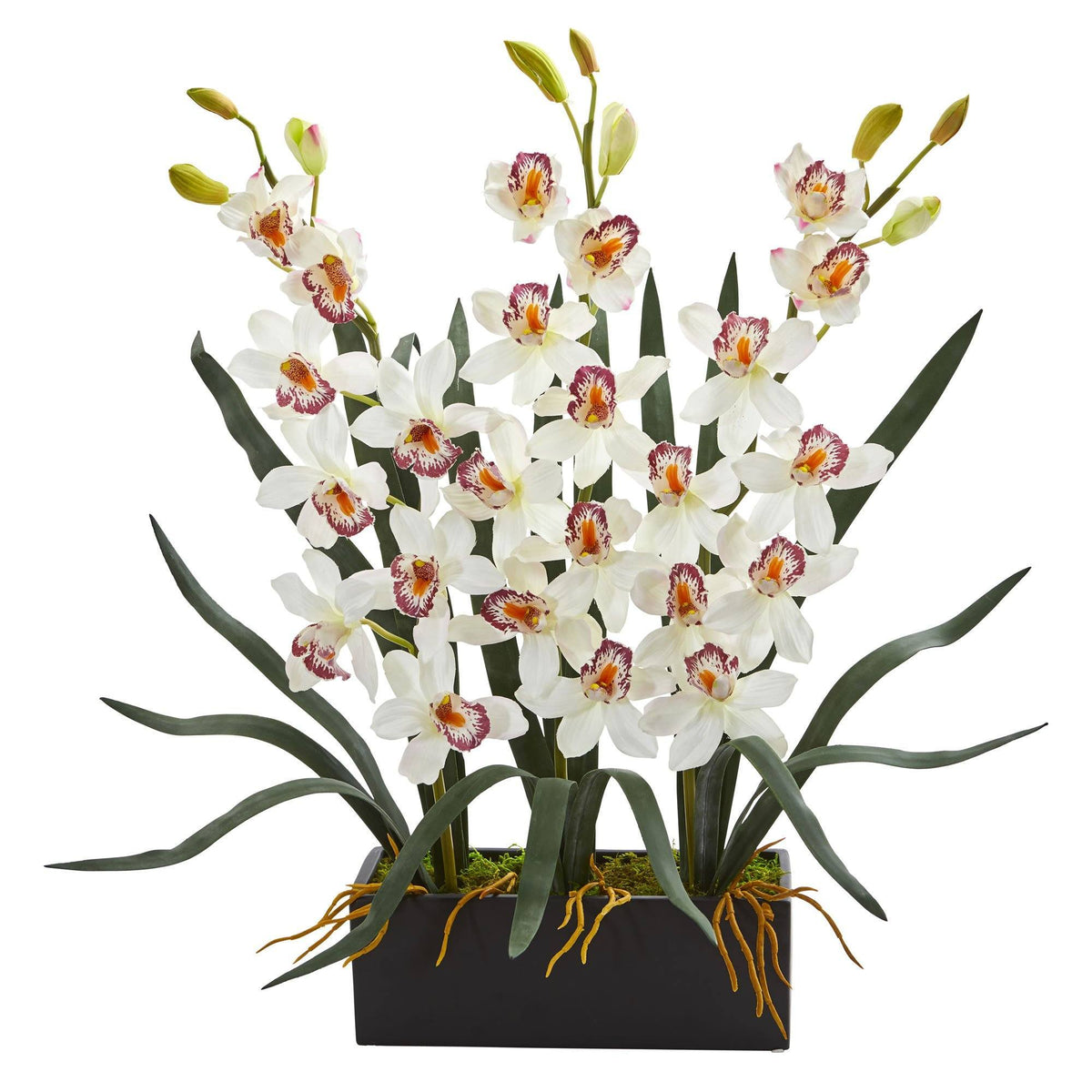 🪻 Gift-Worthy | Romantic Orchid Tabletop Decor | Timeless Artificial Arrangement