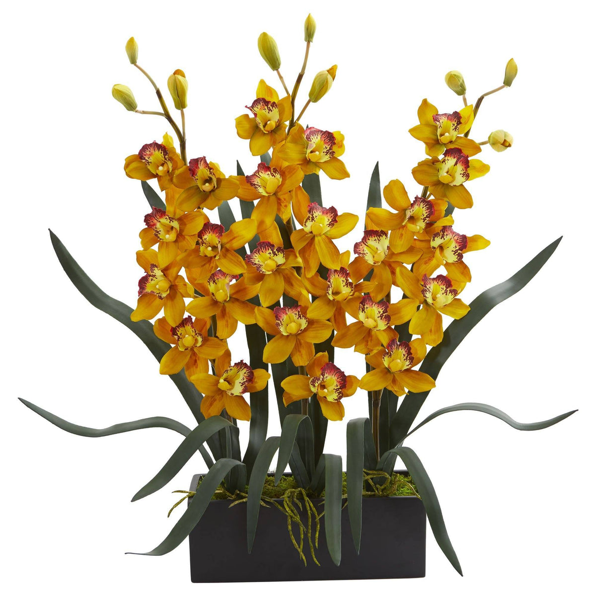 🪻 Gift-Worthy | Romantic Orchid Tabletop Decor | Timeless Artificial Arrangement