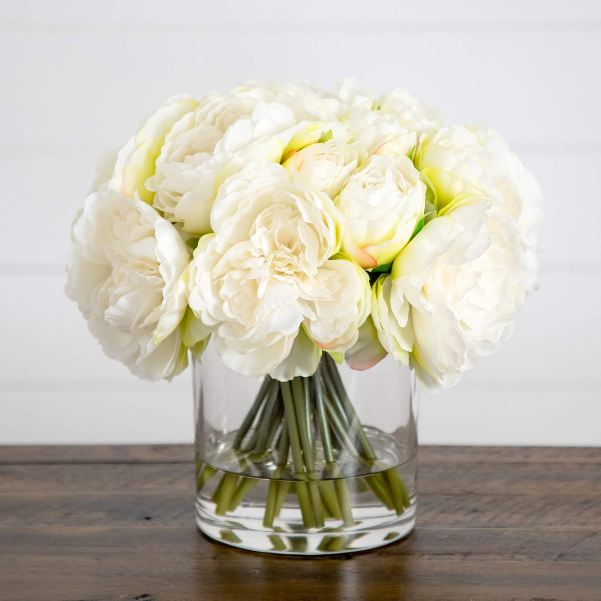 💙 Gift-Worthy | Delicate Peony Cottage Accents | Timeless Artificial Arrangement