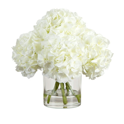 💚 Gift-Worthy | Graceful Hydrangea Bloom Charm | Timeless Artificial Arrangement
